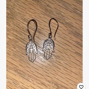Hasma earrings - rose gold